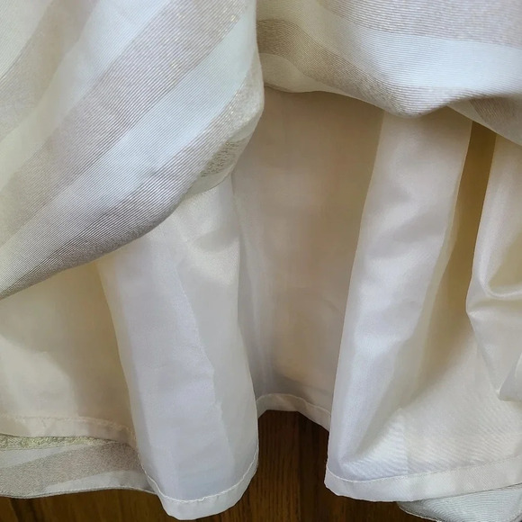 Lilly Pulitzer white and tan Striped Dress - Picture 8 of 11